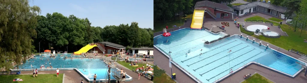 Neubau der Umkleide-, Personal-, und DLRG-Räume im Spaßbad Hexenland in Issum-Sevelen