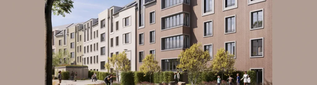 Neubau einer Wohnanlage in Dortmund