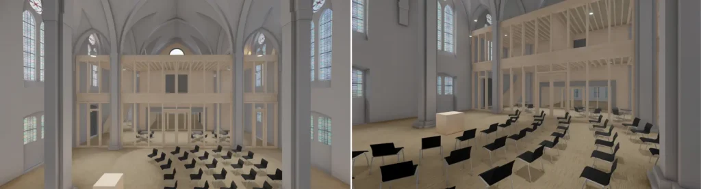 Umbau der Thomaskirche in Essen